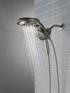 DELTA Universal Showering Components 6-Setting HydroRain with ProClean — Lumicoat® Black Stainless
