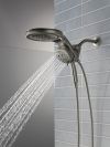 DELTA Universal Showering Components 6-Setting HydroRain with ProClean — Lumicoat® Black Stainless
