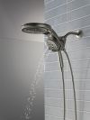 DELTA Universal Showering Components 6-Setting HydroRain with ProClean — Lumicoat® Black Stainless