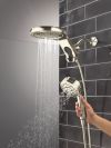 DELTA Universal Showering Components 6-Setting HydroRain with ProClean — Lumicoat® Polished Nickel
