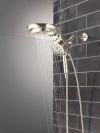 DELTA Universal Showering Components 6-Setting HydroRain with ProClean — Lumicoat® Polished Nickel