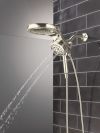 DELTA Universal Showering Components 6-Setting HydroRain with ProClean — Lumicoat® Polished Nickel