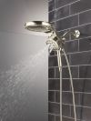 DELTA Universal Showering Components 6-Setting HydroRain with ProClean — Lumicoat® Polished Nickel