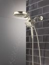 DELTA Universal Showering Components 6-Setting HydroRain with ProClean — Lumicoat® Polished Nickel
