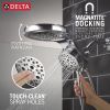 DELTA Universal Showering Components 6-Setting HydroRain with ProClean — Lumicoat® Chrome