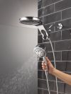 DELTA Universal Showering Components 6-Setting HydroRain with ProClean — Lumicoat® Chrome