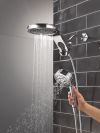 DELTA Universal Showering Components 6-Setting HydroRain with ProClean — Lumicoat® Chrome