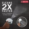 DELTA Universal Showering Components 6-Setting HydroRain with ProClean — Lumicoat® Chrome