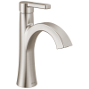 DELTA Lineax Single Handle Bathroom Faucet — Stainless