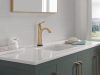 DELTA Lineax Touch2O Bathroom Faucet with Touchless Technology — Champagne Bronze