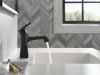 DELTA Ashlyn Single Handle Lavatory Faucet - Metal Pop-Up — Matte Black