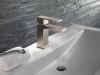 DELTA Modern Single Handle Project-Pack Bathroom Faucet — Stainless