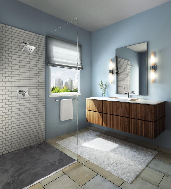 DELTA Ara Monitor 17 Series H2OKINETIC Shower Trim — Chrome