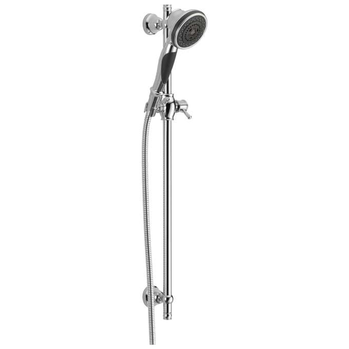 DELTA Other Premium 3-Setting Slide Bar Hand Shower — Chrome