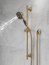 DELTA Other Premium 3-Setting Slide Bar Hand Shower — Champagne Bronze