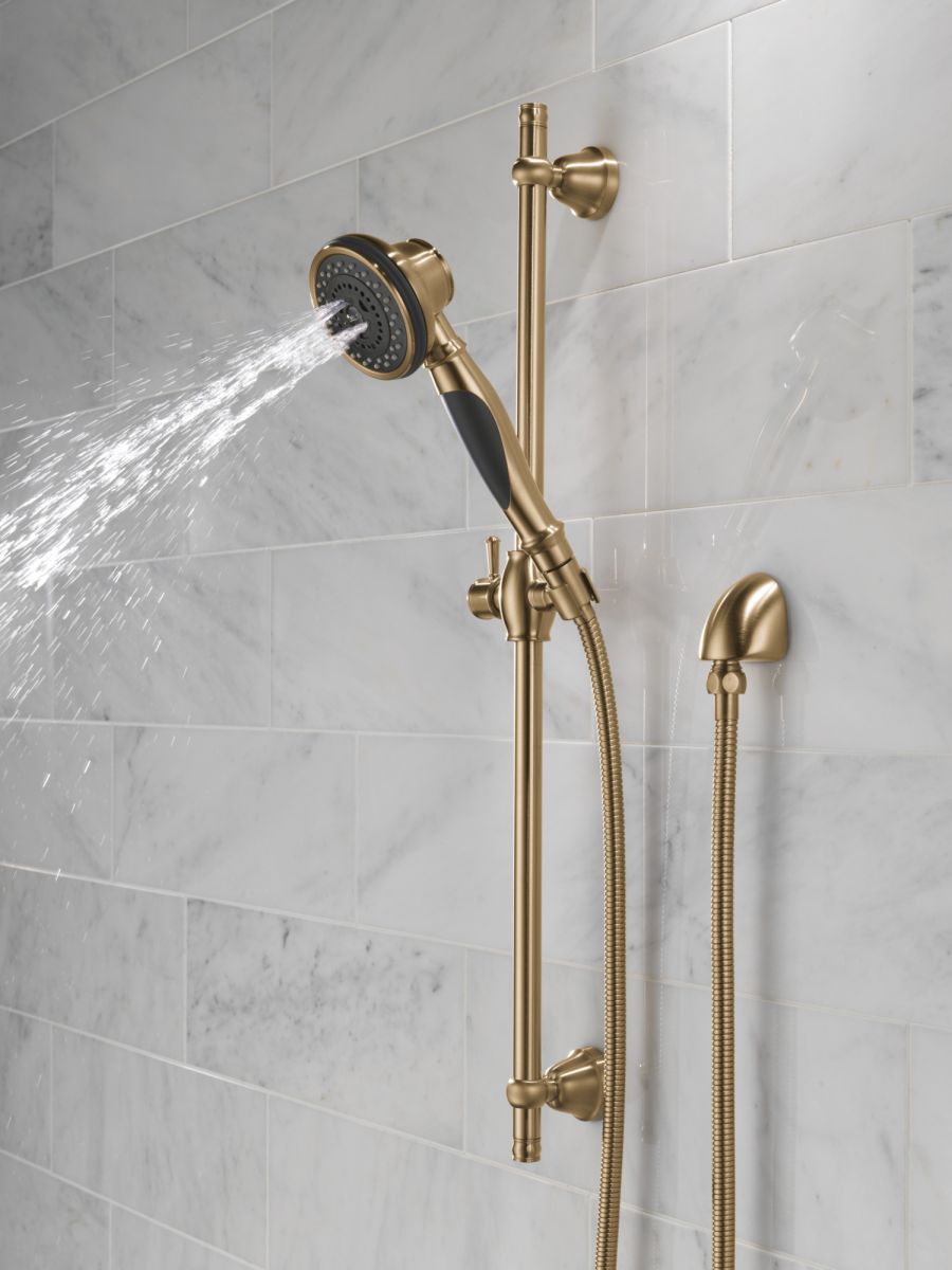 DELTA Universal Showering Components Wall Elbow for Hand Shower — Champagne Bronze