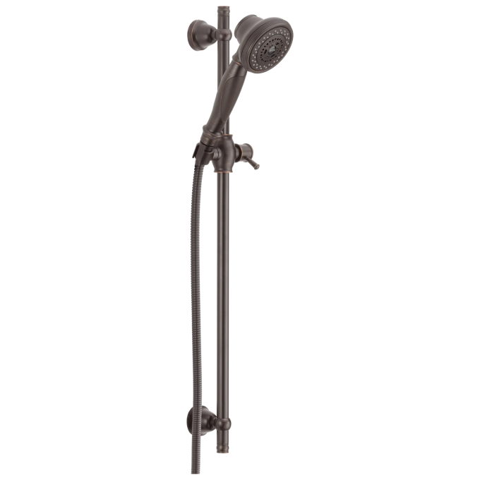 DELTA Other Premium 3-Setting Slide Bar Hand Shower — Venetian Bronze