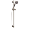 DELTA Other Premium 3-Setting Slide Bar Hand Shower — Stainless