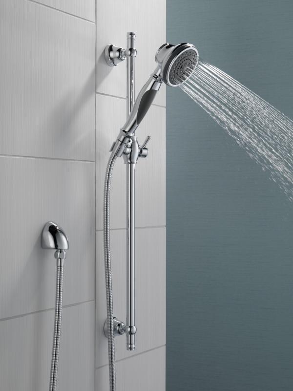 DELTA Universal Showering Components Wall Elbow for Hand Shower — Chrome