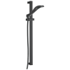 DELTA Dryden Premium Single-Setting Slide Bar Hand Shower — Matte Black