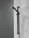 DELTA Dryden Premium Single-Setting Slide Bar Hand Shower — Matte Black