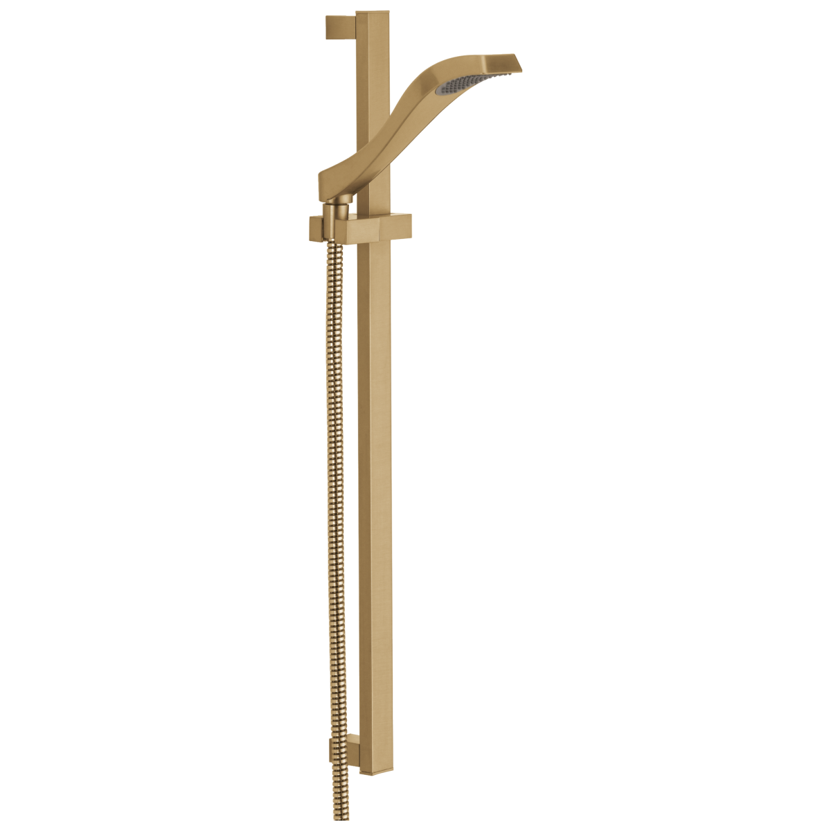 DELTA Dryden Premium Single-Setting Slide Bar Hand Shower — Champagne Bronze