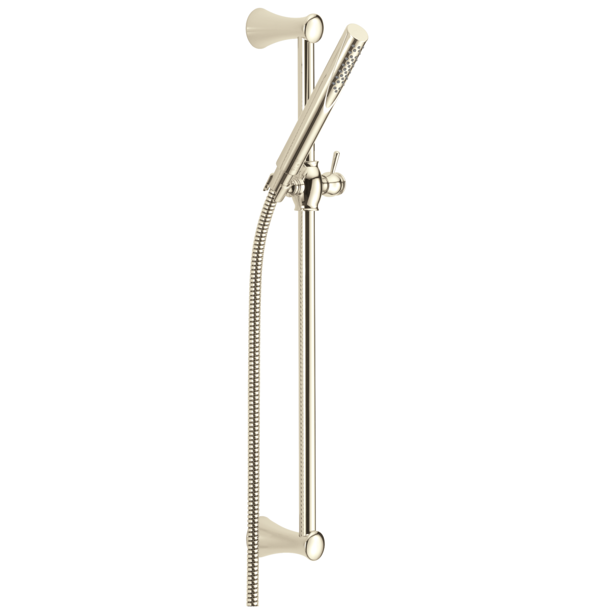 DELTA Grail Premium Single-Setting Slide Bar Hand Shower — Polished Nickel