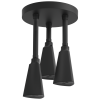 DELTA Universal Showering Components H2OKINETIC Pendant Raincan Shower Head — Matte Black