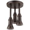DELTA Universal Showering Components H2OKINETIC Pendant Raincan Shower Head with LED Light — Venetian Bronze