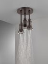 DELTA Universal Showering Components H2OKINETIC Pendant Raincan Shower Head with LED Light — Venetian Bronze