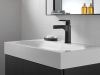 DELTA Zura Single Handle Bathroom Faucet — Matte Black