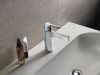 DELTA Zura Single Handle Bathroom Faucet — Chrome