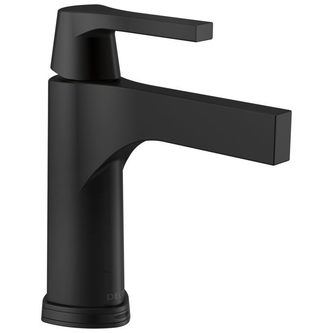 DELTA Zura Touch2O Bathroom Faucet with Touchless Technology — Matte Black