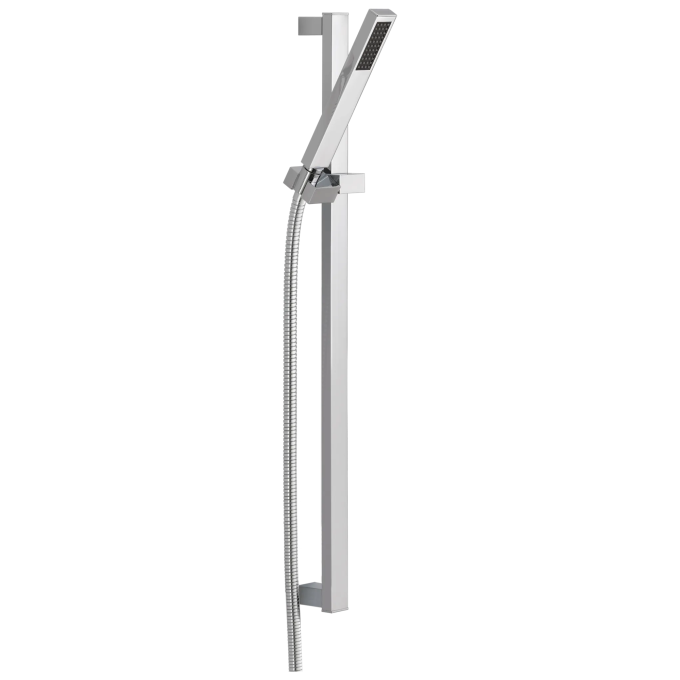 DELTA Vero Premium Single-Setting Slide Bar Hand Shower — Chrome
