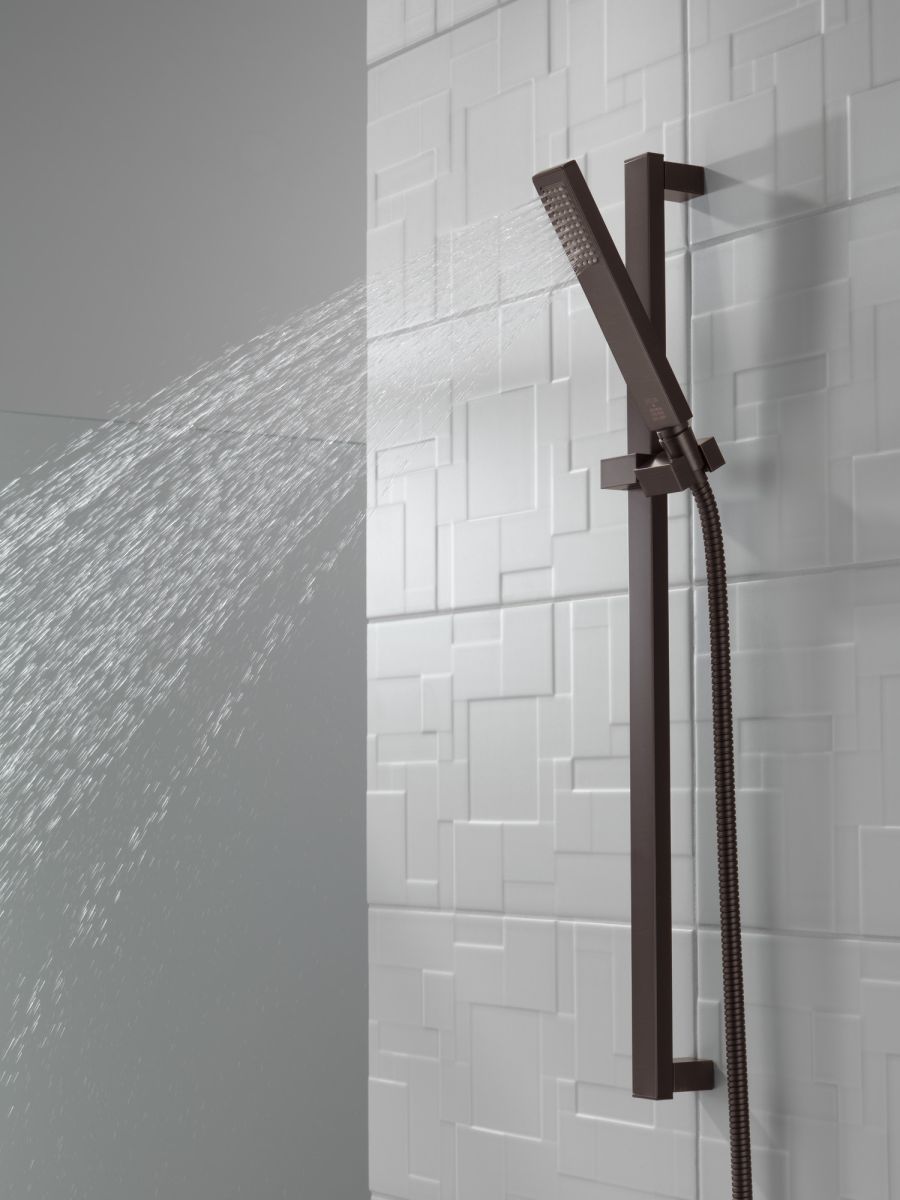 DELTA Vero Premium Single-Setting Slide Bar Hand Shower — Venetian Bronze