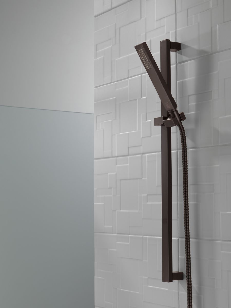 DELTA Vero Premium Single-Setting Slide Bar Hand Shower — Venetian Bronze