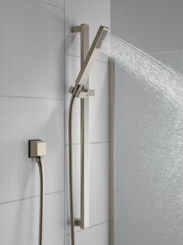 DELTA Vero Premium Single-Setting Slide Bar Hand Shower — Stainless