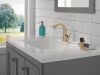 DELTA Stryke Single Handle Bathroom Faucet — Lumicoat® Champagne Bronze