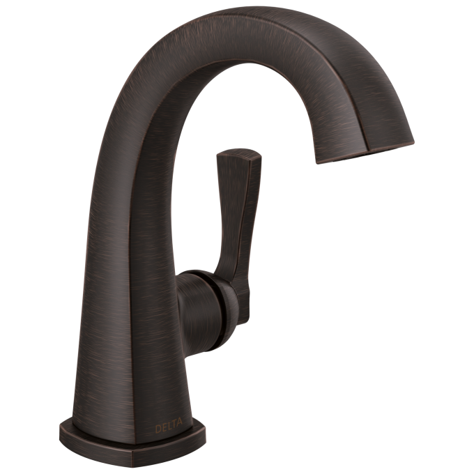 DELTA Stryke Single Handle Bathroom Faucet — Venetian Bronze
