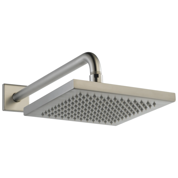 DELTA Universal Showering Components Metal Raincan Shower Head Assembly — Stainless