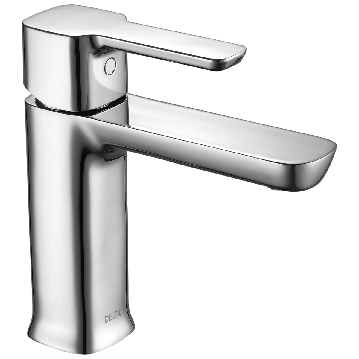 DELTA Modern Single Handle Project-Pack Bathroom Faucet — Chrome