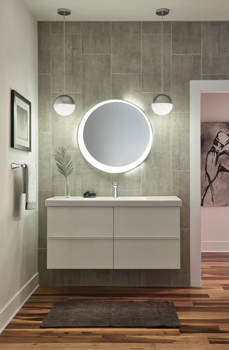 DELTA Modern Single Handle Project-Pack Bathroom Faucet — Chrome