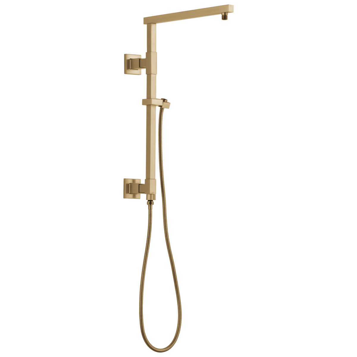 DELTA Universal Showering Components Emerge 18" Angular Shower Column — Lumicoat® Champagne Bronze