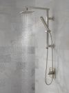 DELTA Universal Showering Components Single-Setting Raincan Shower Head — Lumicoat® Stainless