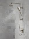DELTA Universal Showering Components Single-Setting Raincan Shower Head — Lumicoat® Stainless