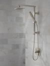 DELTA Universal Showering Components Single-Setting Raincan Shower Head — Lumicoat® Stainless