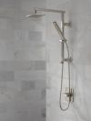 DELTA Universal Showering Components Single-Setting Raincan Shower Head — Lumicoat® Stainless