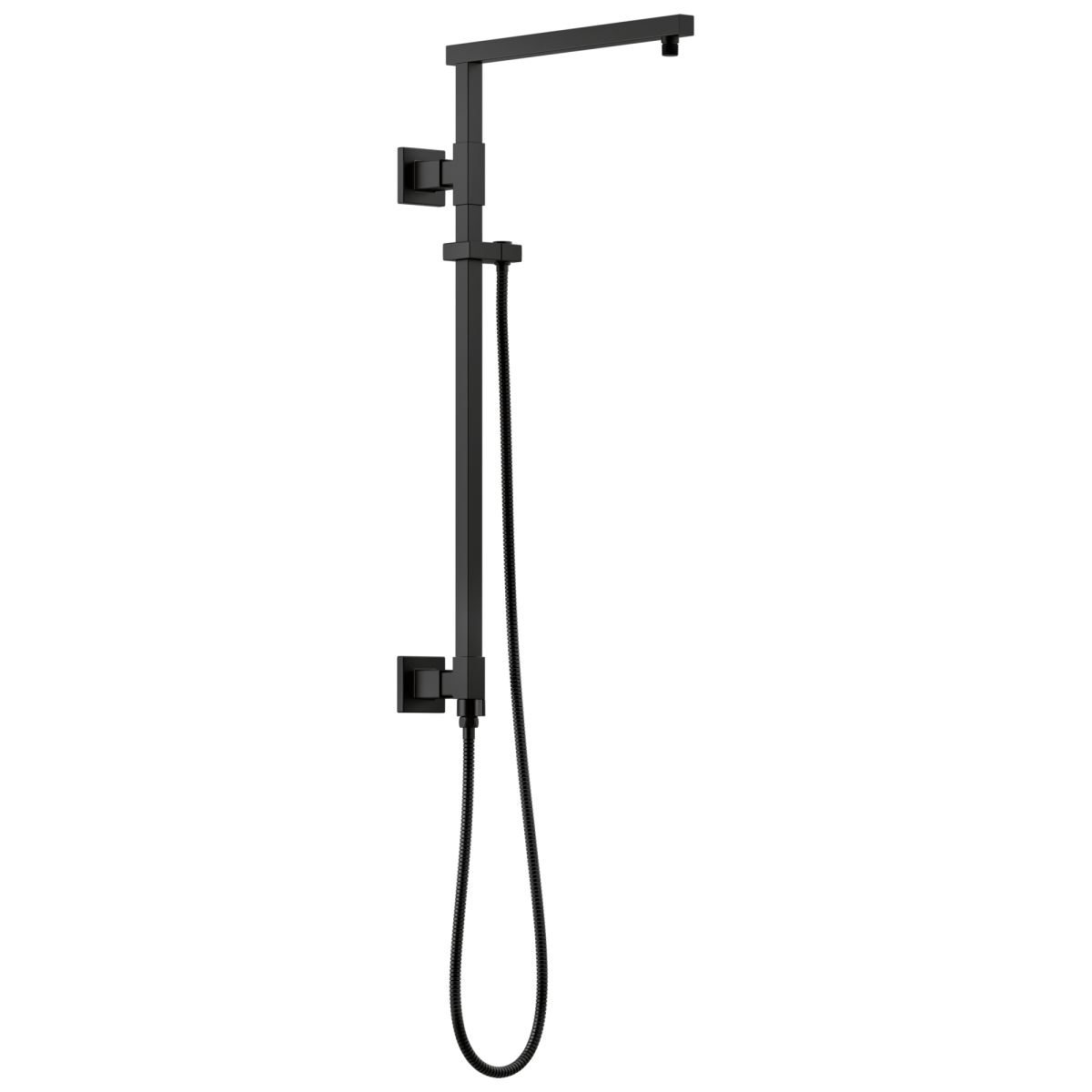 DELTA Universal Showering Components Shower Column 26" Angular — Matte Black