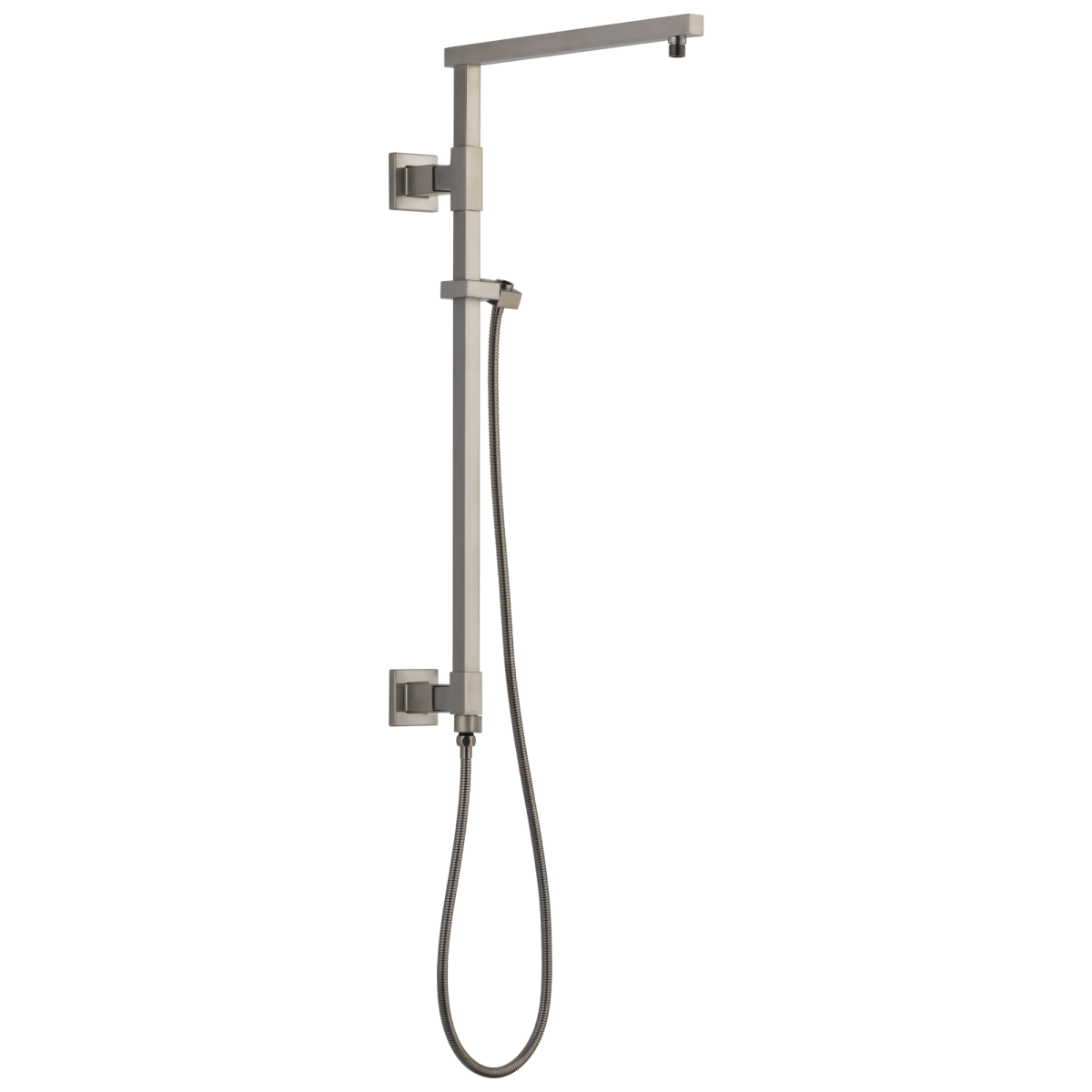 DELTA Universal Showering Components Emerge 26" Angular Shower Column — Lumicoat® Stainless