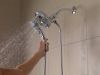 DELTA Universal Showering Components H2OKINETIC In2ition 4-Setting Two-in-One Shower — Chrome